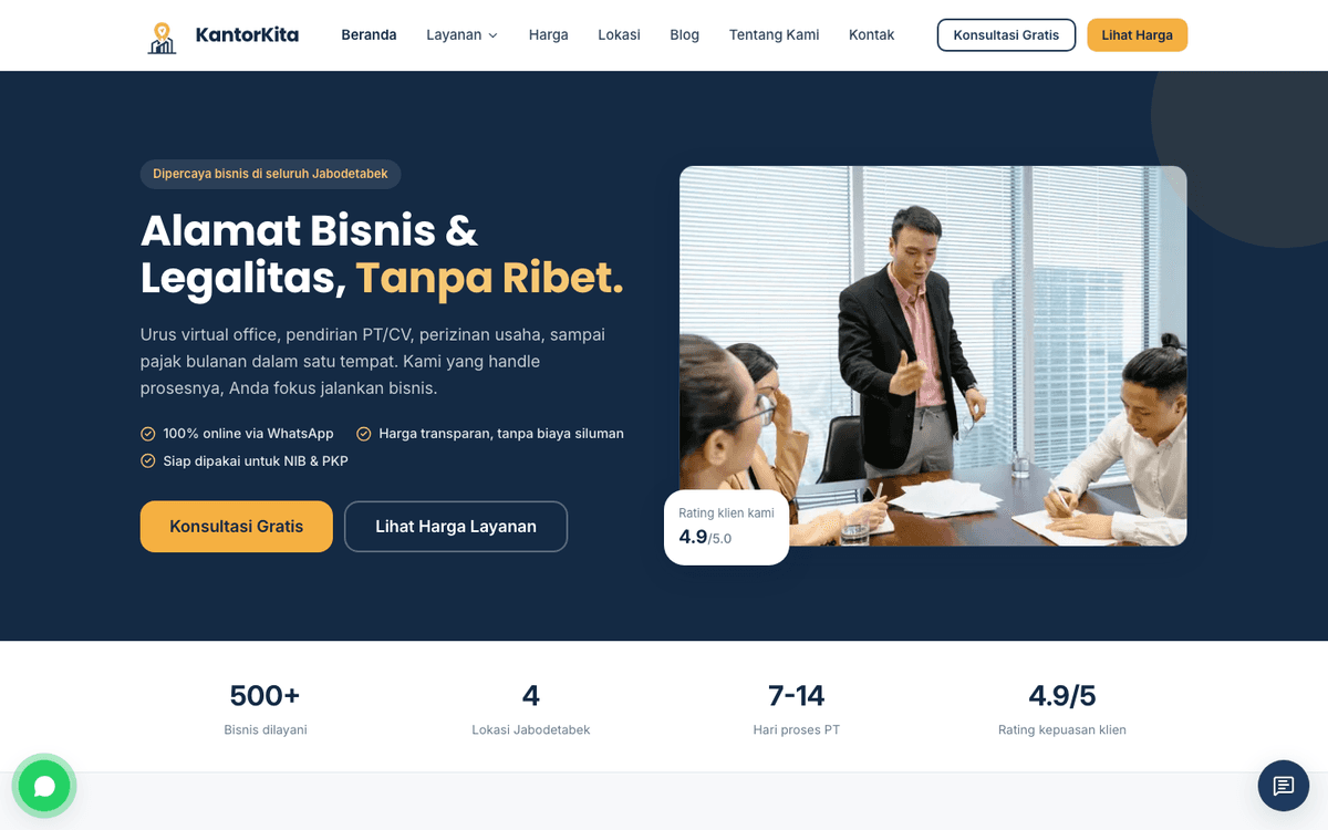 KantorKita website