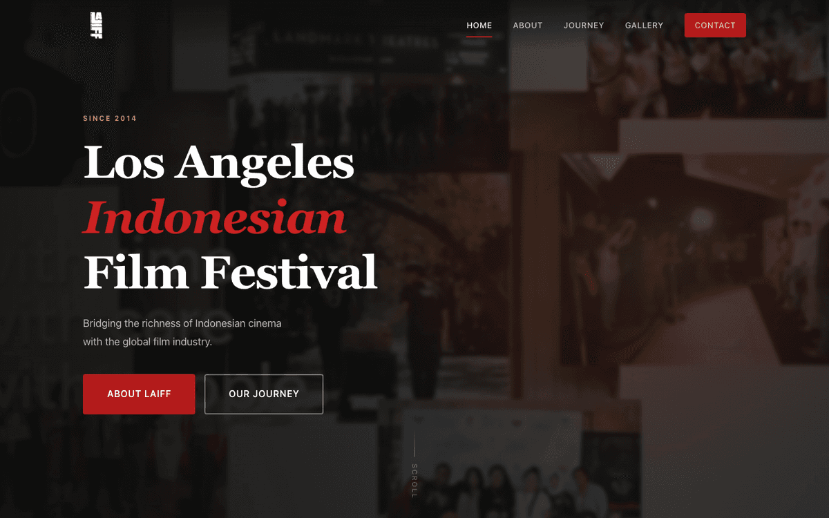 LAIFF website